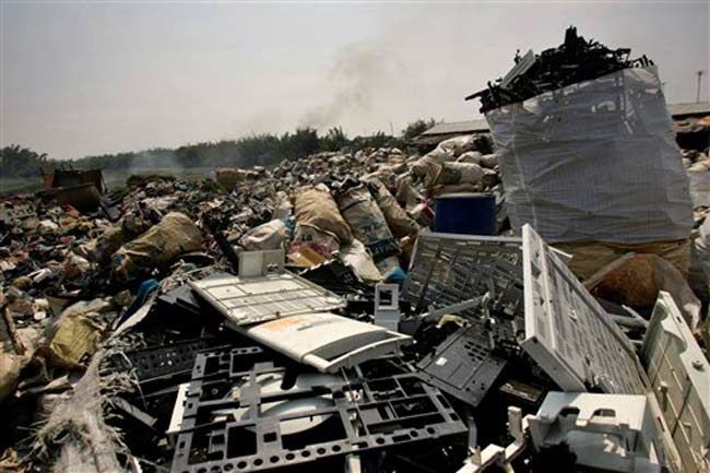 Improper disposal of e-waste is a growing environmental problem, especially in China and developing countries. 