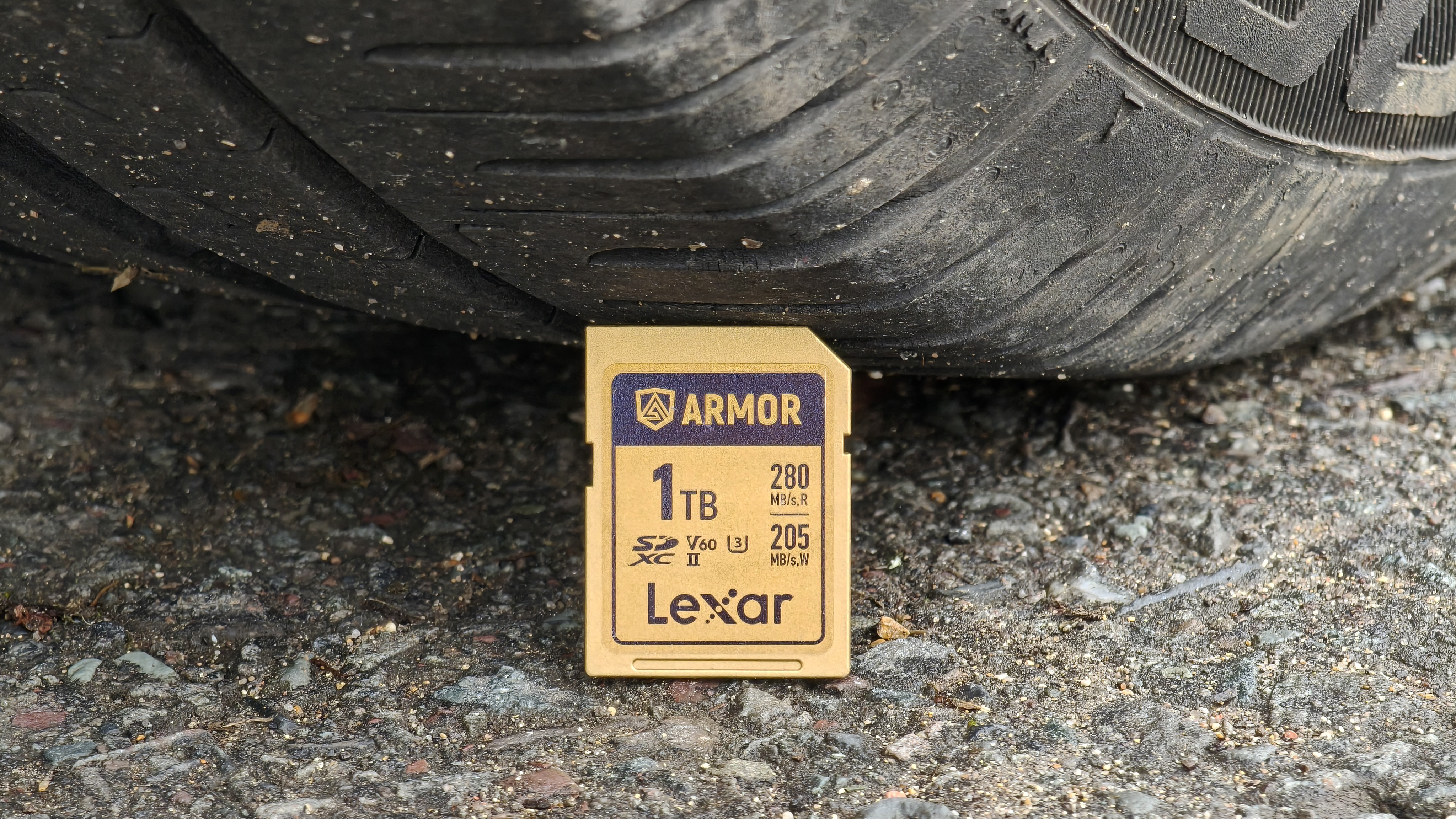 Lexar ARMOR GOLD UHS-II SDXC memory card