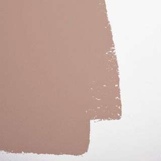 taupe paint swatch on white background