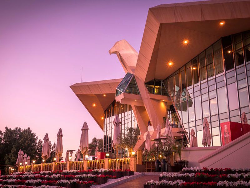 Exclusive Inside The Iconic Falcon Clubhouse At Abu Dhabi Golf Club
