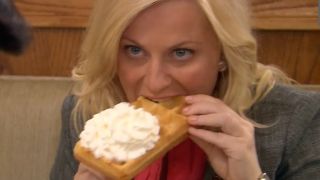 Amy Poehler as Leslie Knope in Parks and Recreation