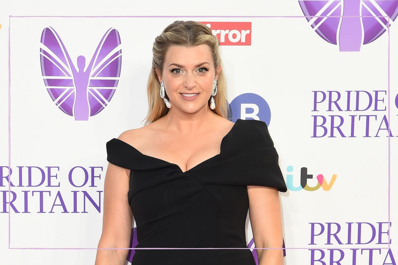 Anna Williamson on red carpet at Pride of Britain