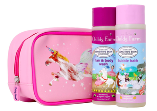 Child's Farm Unicorn Luxury Washbag Gift Set