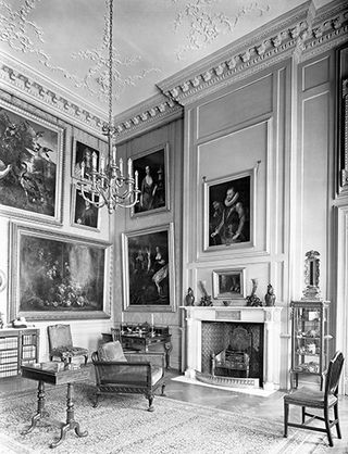 Easton Neston smoking room