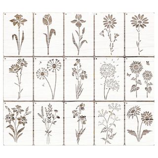 Flower Stencils 