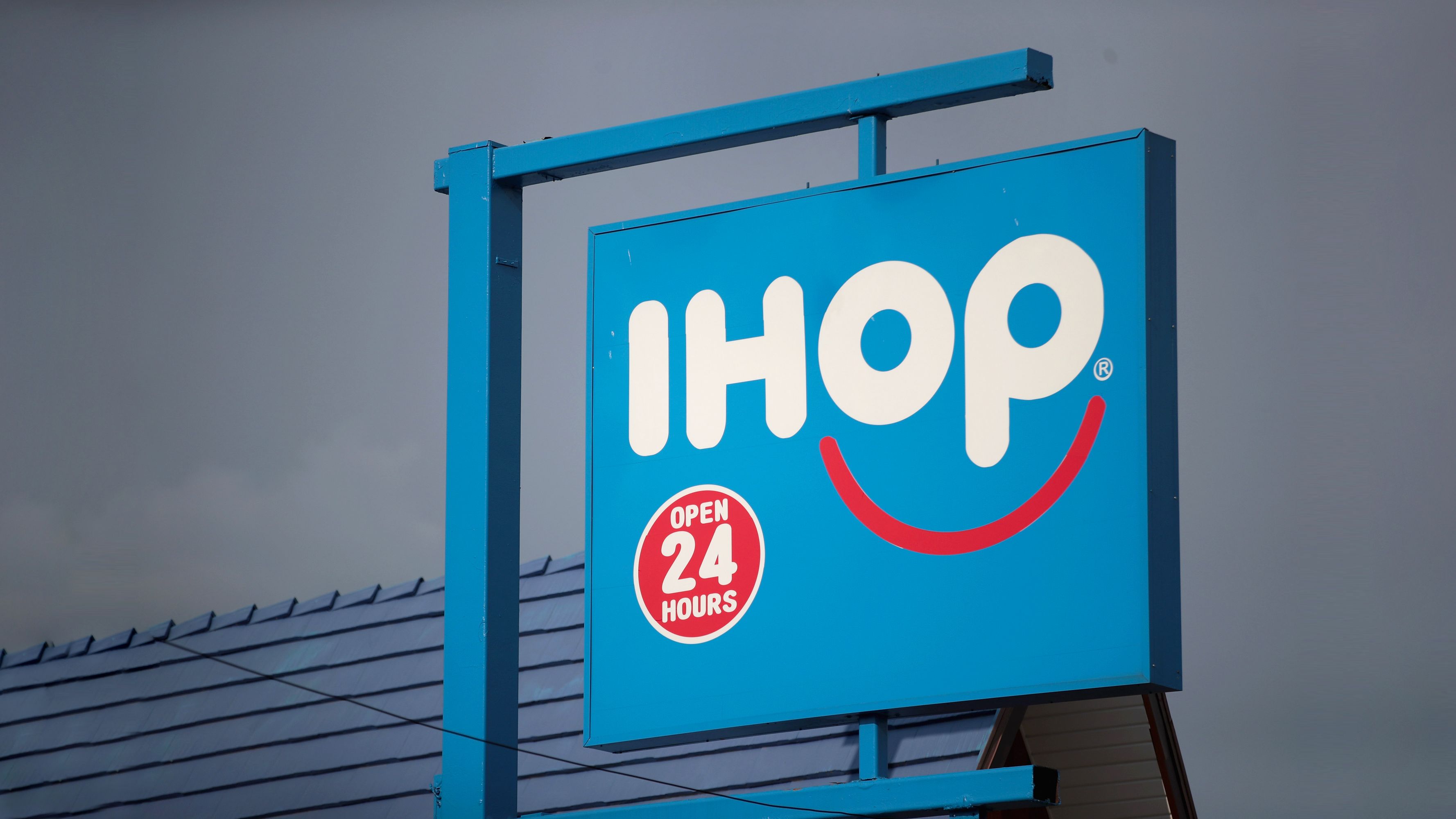 IHOP sign editorial stock photo. Image of commerce, business