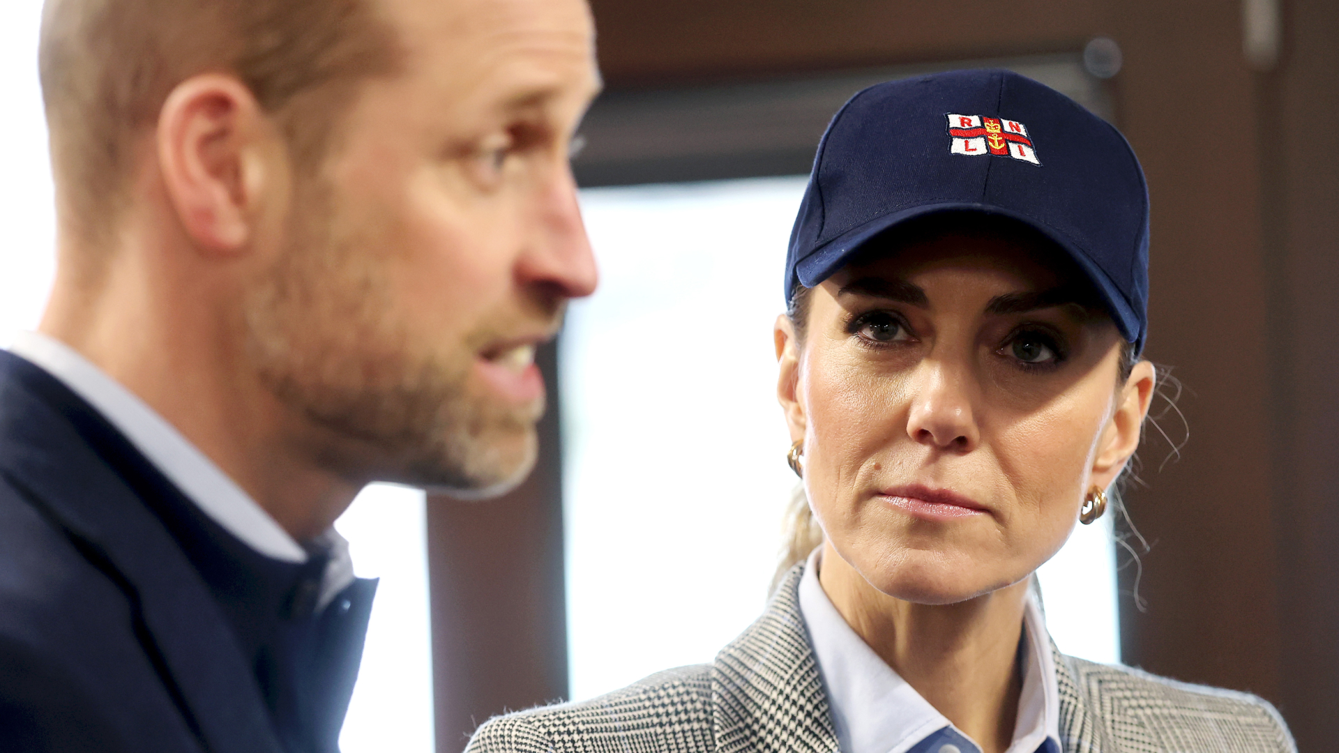 Prince William and Kate Middleton during their visit to the RNLI Tower Station on March 12, 2026 in London, England