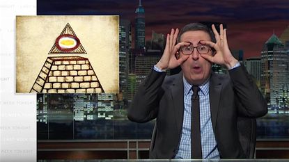 John Oliver concocts his own YouTube conspiracy theory