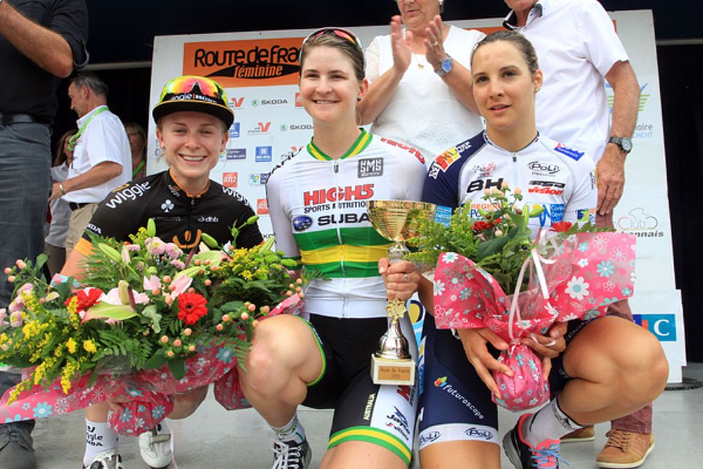 Loren Rowney (Australia) wins stage 4