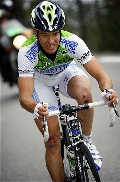 Ista's grimace got bigger as the race went on.
