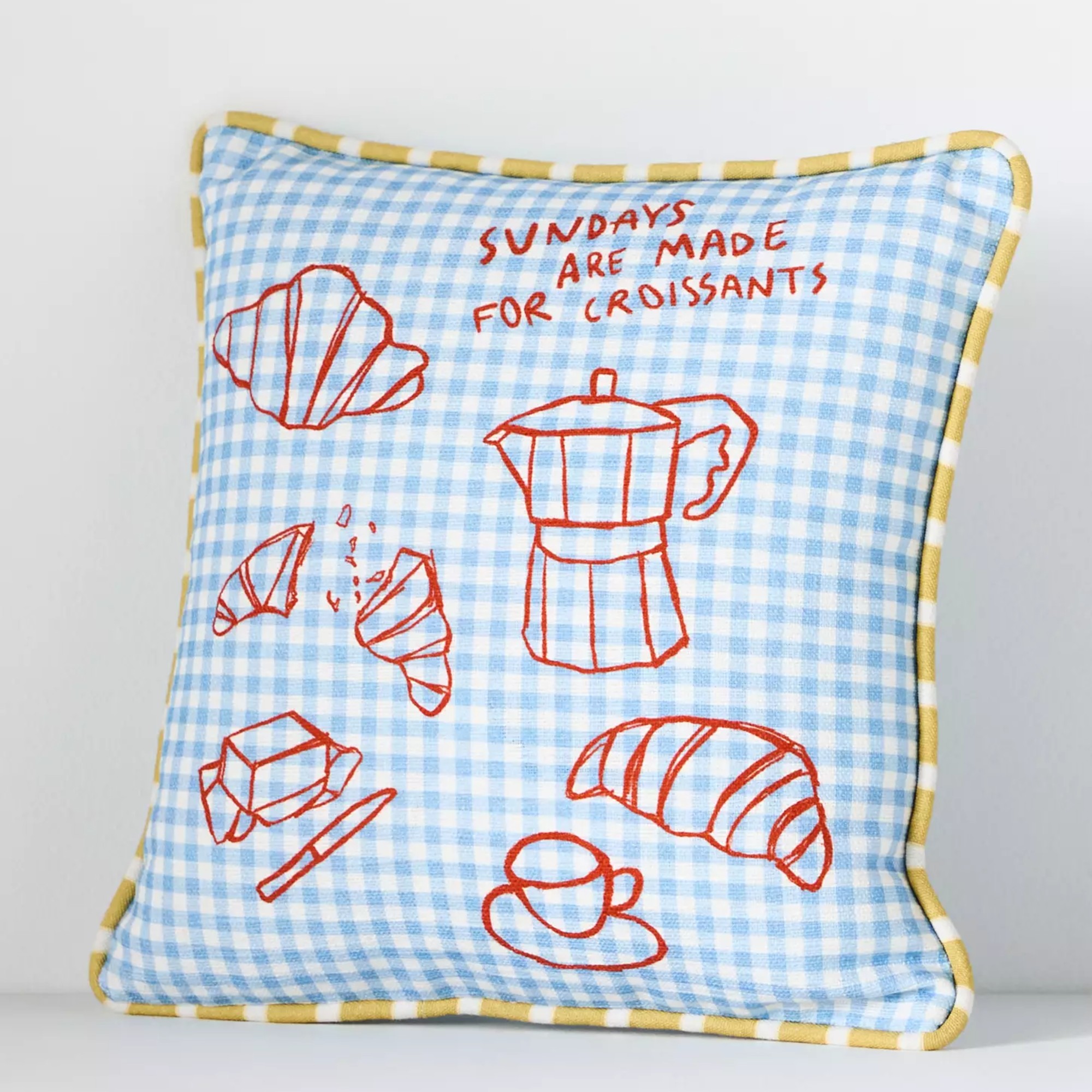 dduende studio Caf&amp;eacute; Icon Cotton Cushion