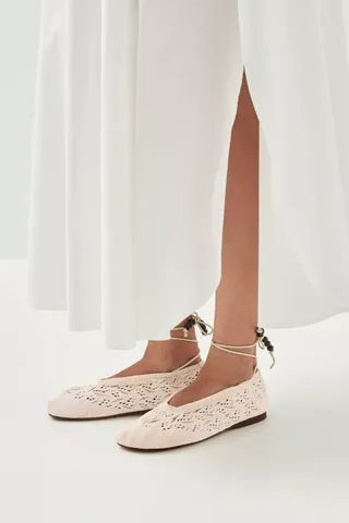 Alohas Rosemary Crochet Ballet Flat