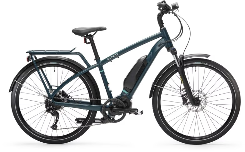 Co-op Cycles CTY e2.2 on a white background