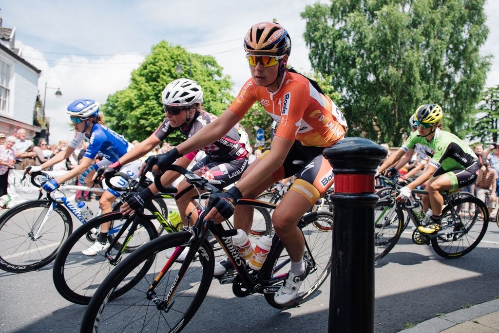 Nikki Harris was one local roads during stage 1