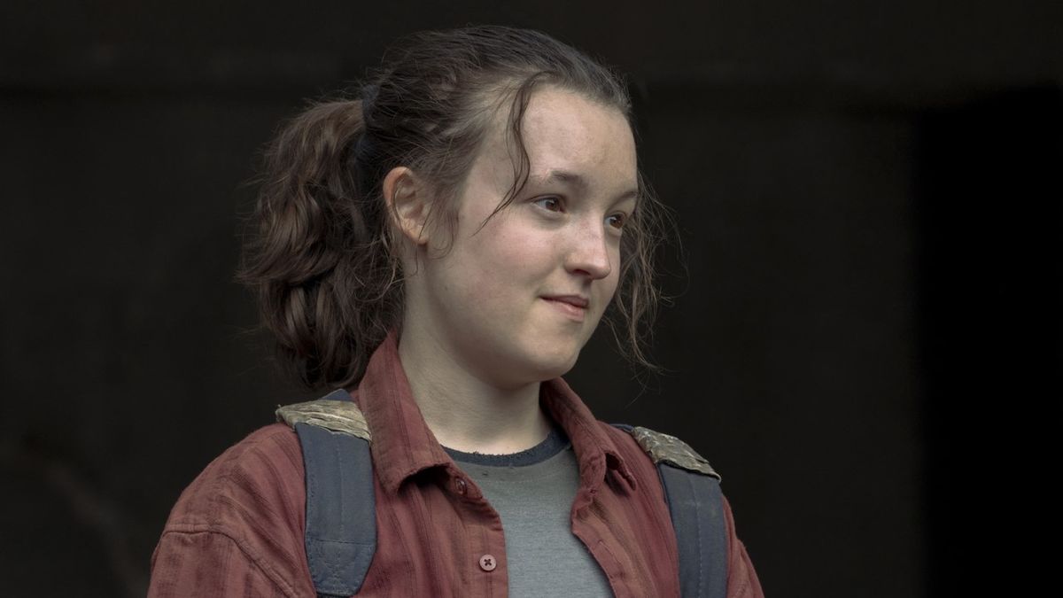 Ellie smiling in The Last of Us finale