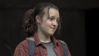 Ellie smiling in The Last of Us finale