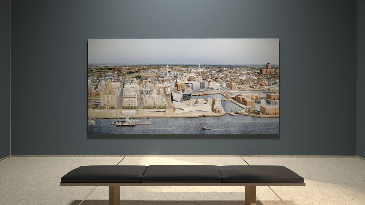 The Liverpool cityscape at V&amp;a virtual gallery during London Festival of Architecture 2021