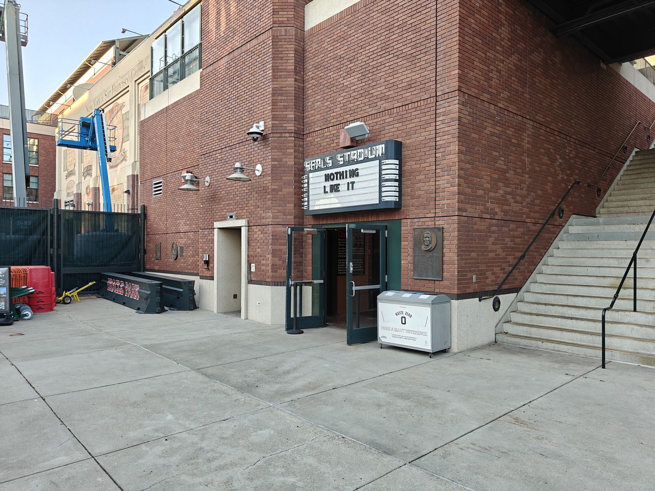 Seals Stadium Sign at Oracle Park shot by OnePlus 13R