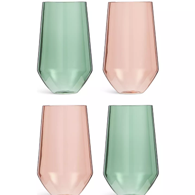 Habitat pink and green glasses