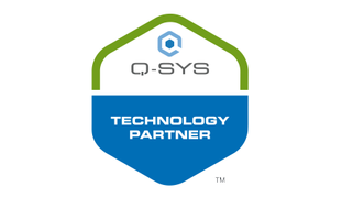 The Q-SYS Technology Partner logo.