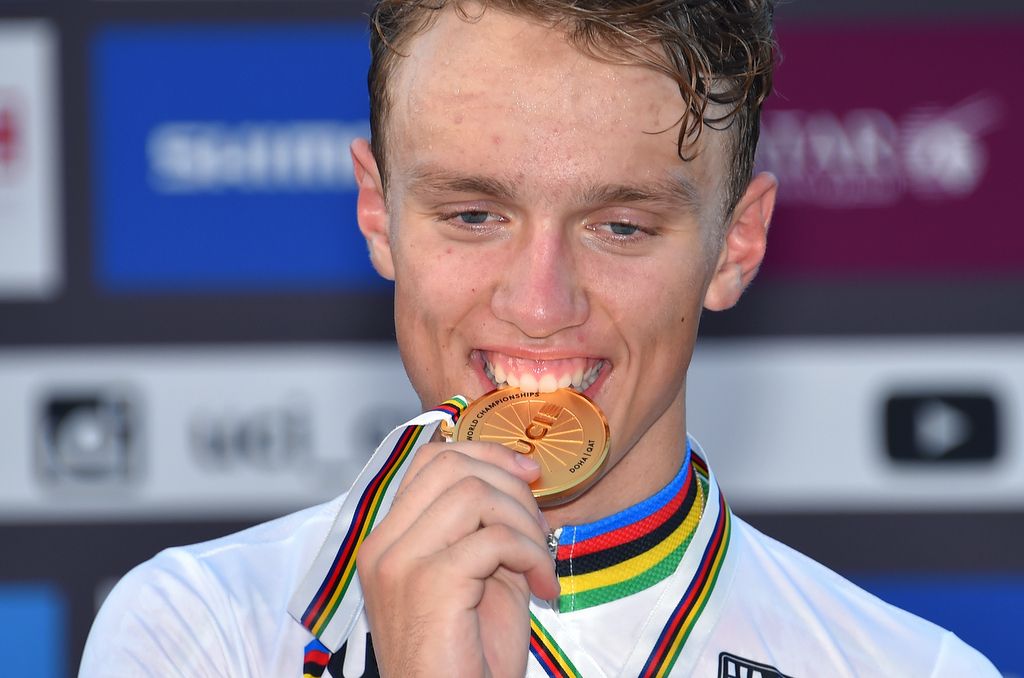 Jakob Egholm (Denmark) tasting gold