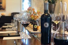 Lewis Cellars 'Cuvee L' wine tasting