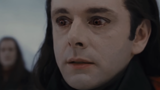 Michael Sheen as Aro in Breaking Dawn part 2 battle