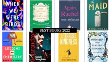 A composite image of eight of the best books 2022 shown by their book covers