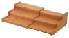 Seville Classics Three-Tier Bamboo Spice Rack