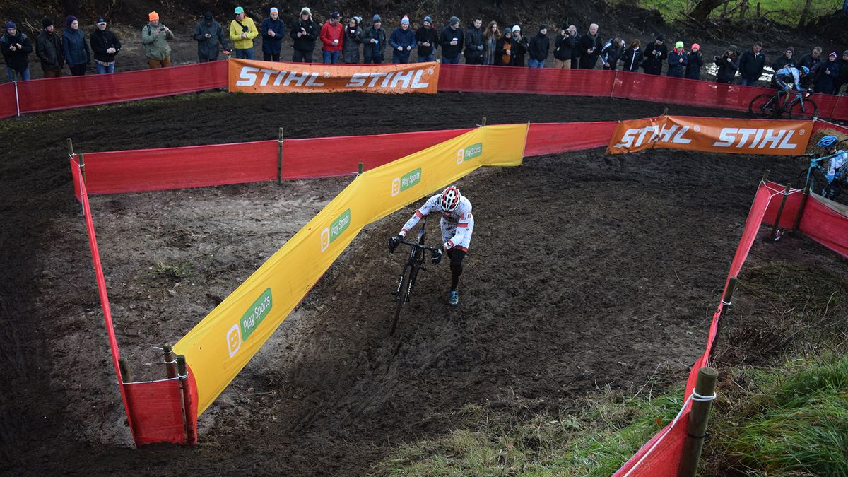 Wet and muddy wer the course conditions at Zeven