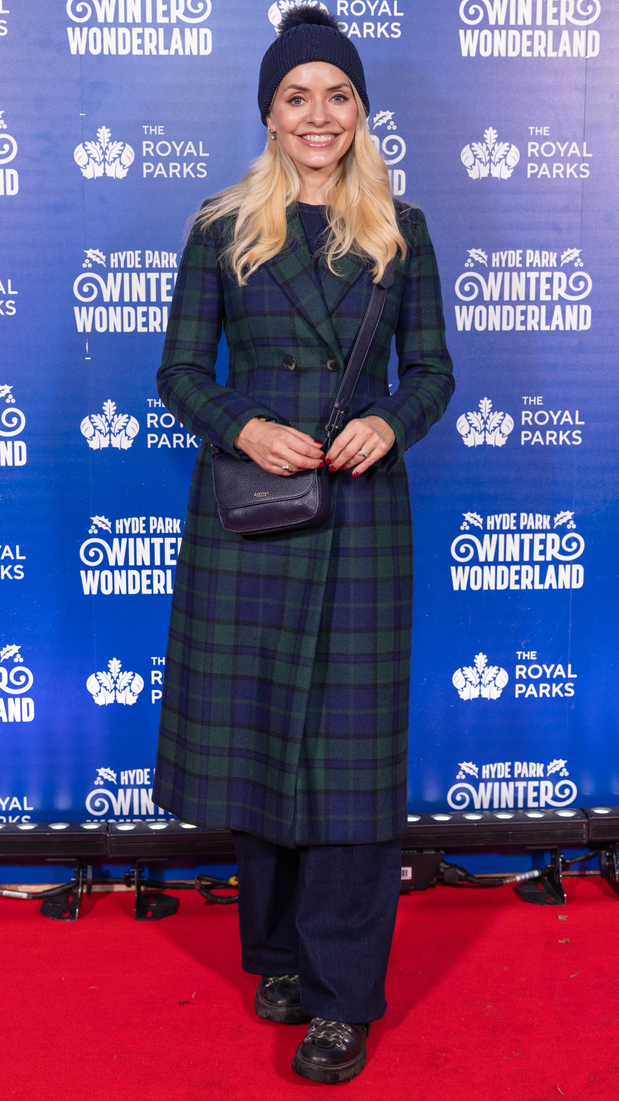 Holly Willoughby attends the VIP preview event for Hyde Park Winter Wonderland at Hyde Park on November 13, 2025