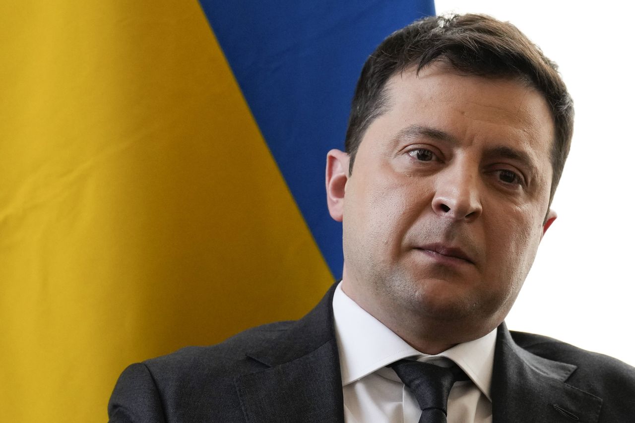 Ukrainian President Volodymyr Zelensky