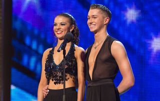 Chloe Hewitt and AJ Pritchard on Britain's Got Talent