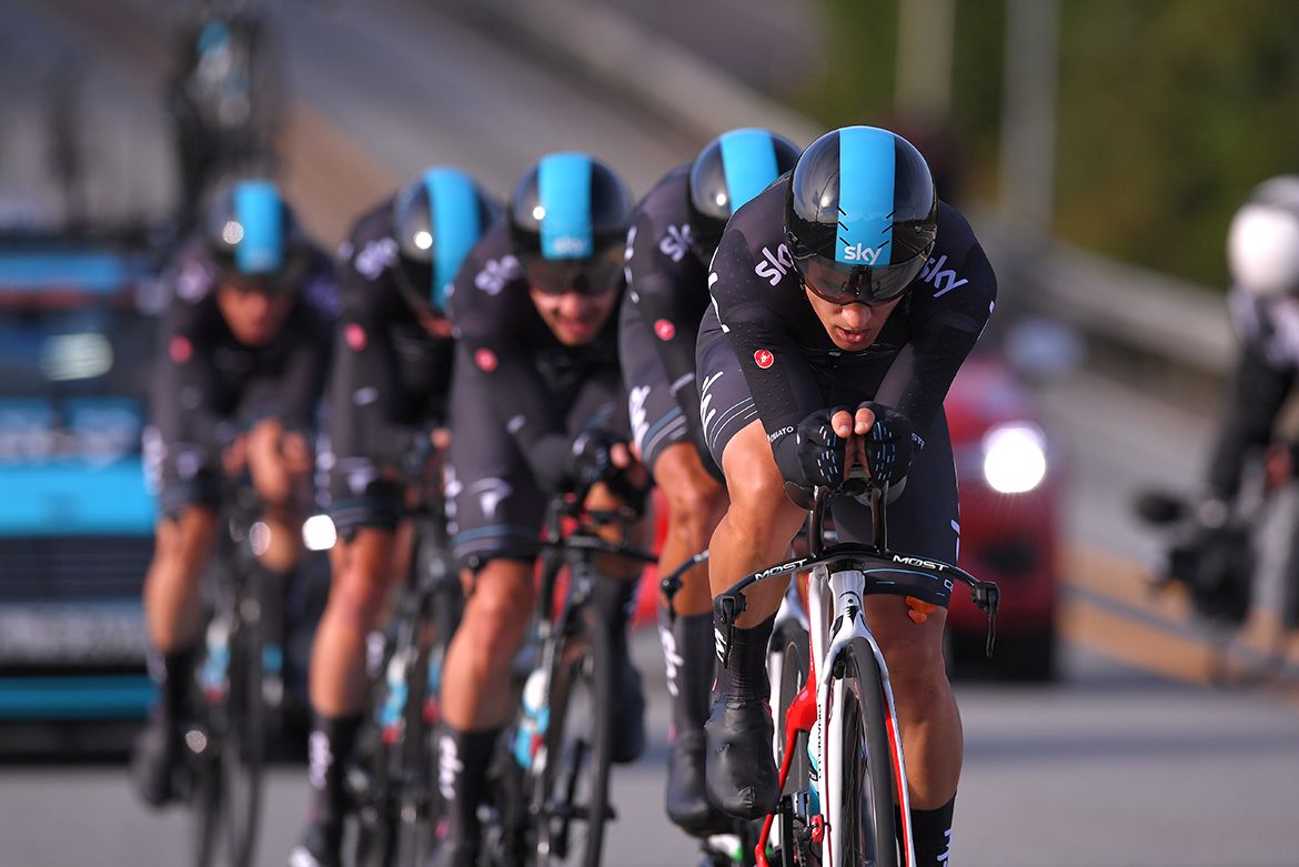Sky racing to bronze in the Worlds TTT