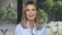 Savannah Guthrie intros Jennifer Lopez and Brett Goldstein on The Today Show.