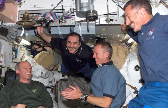 Mission Atlantis: Shuttle Crew Takes a Short Break