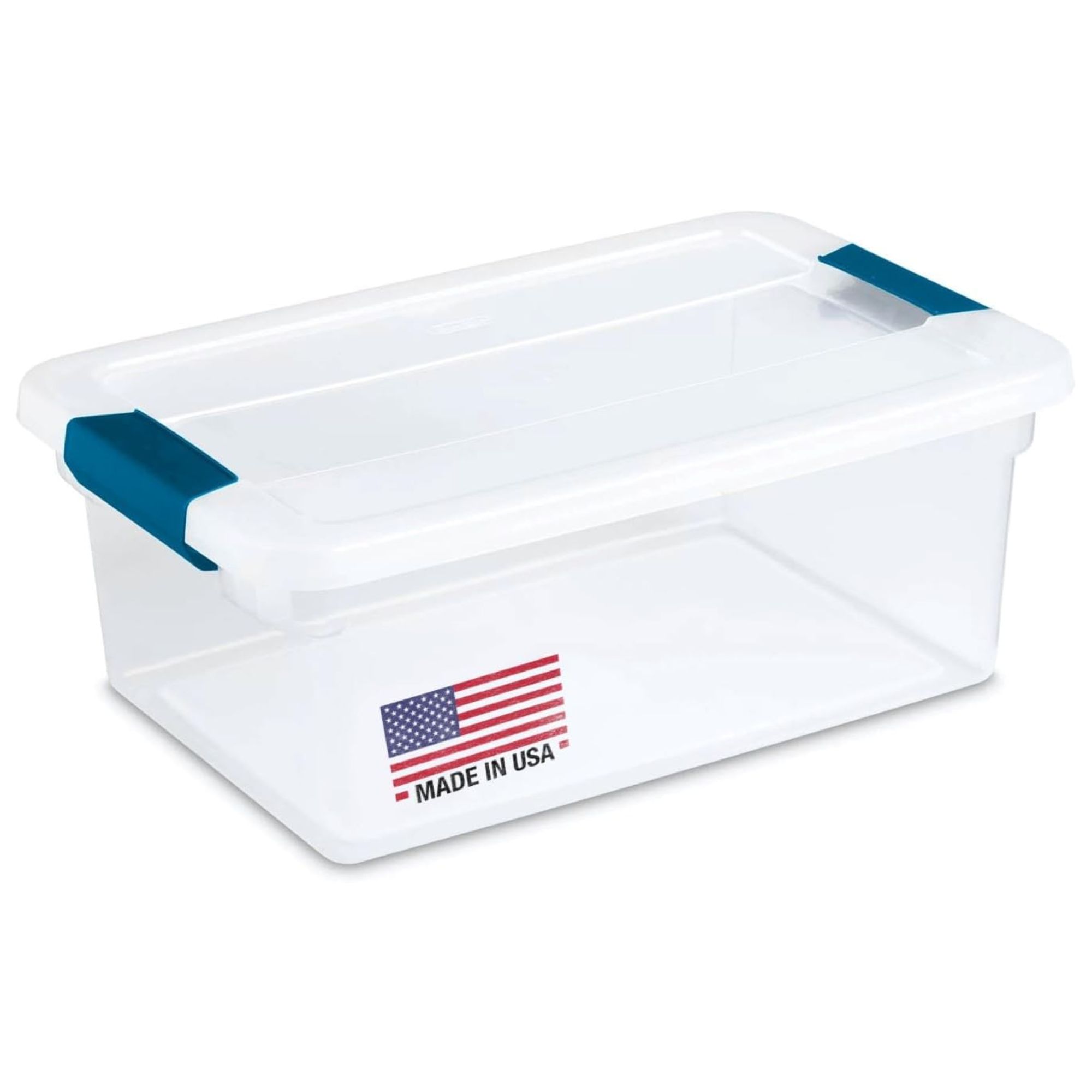Plastic storage bin