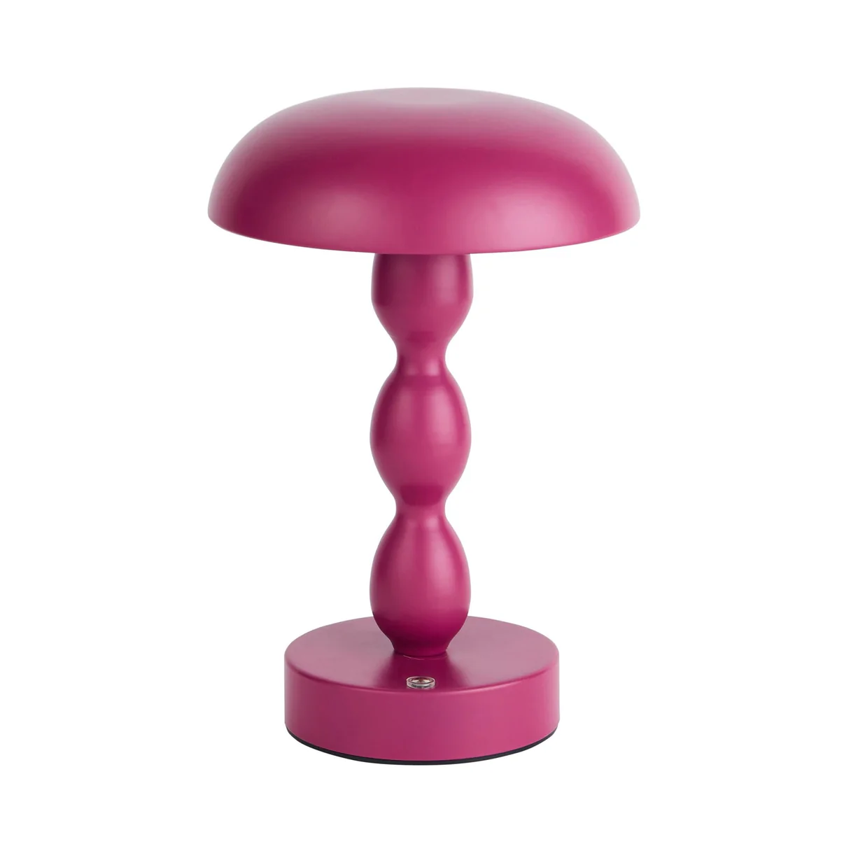 Kirsty Rechargeable Bobbin Table Lamp - Plum