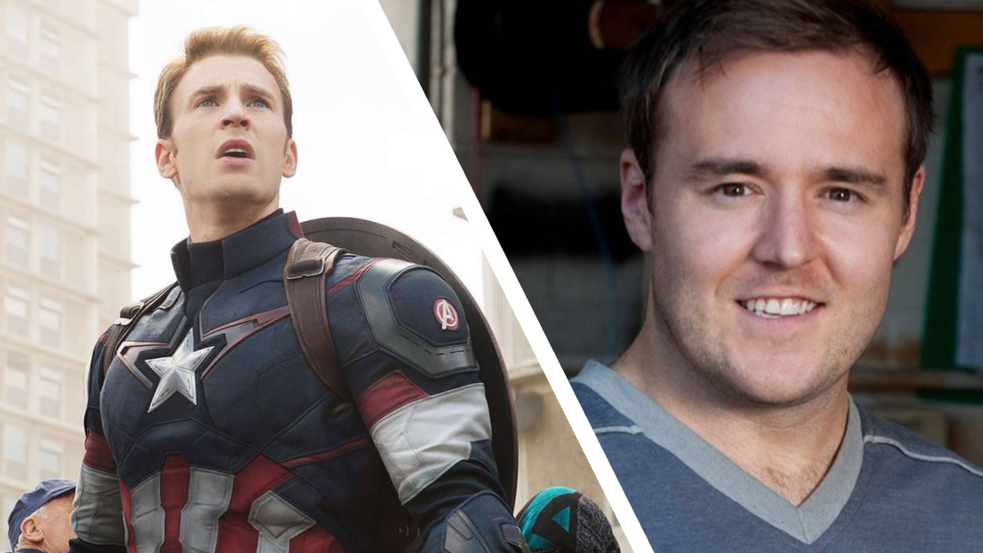 Captain America and Tyrone Dobbs