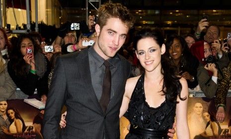 Robert Pattinson and Kirsten Stewart