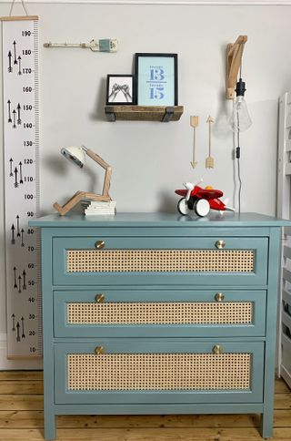 Ikea hemnes hacks with chest of drawers for boy's bedroom by crack the shutters