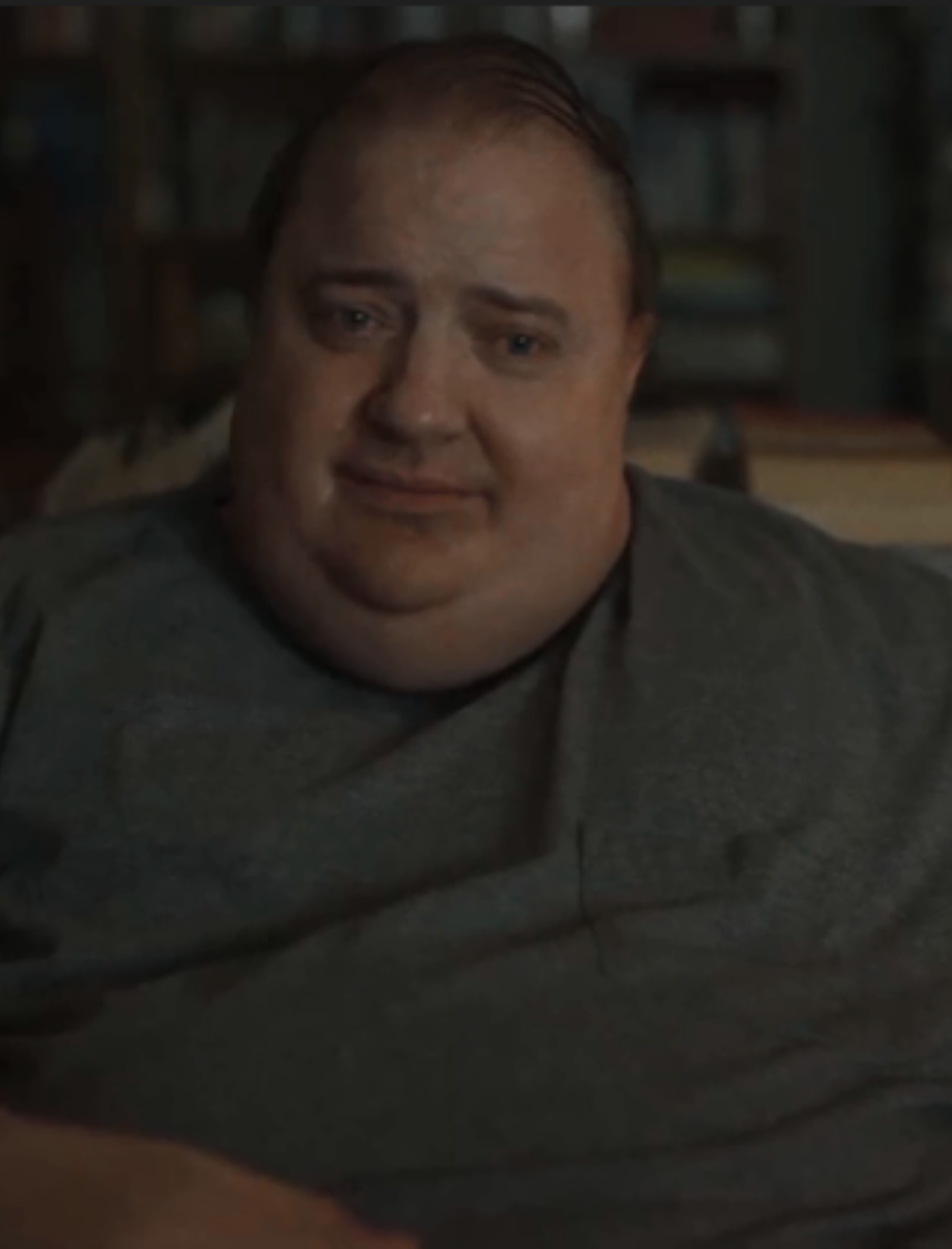 Brendan Fraser in The Whale 2022