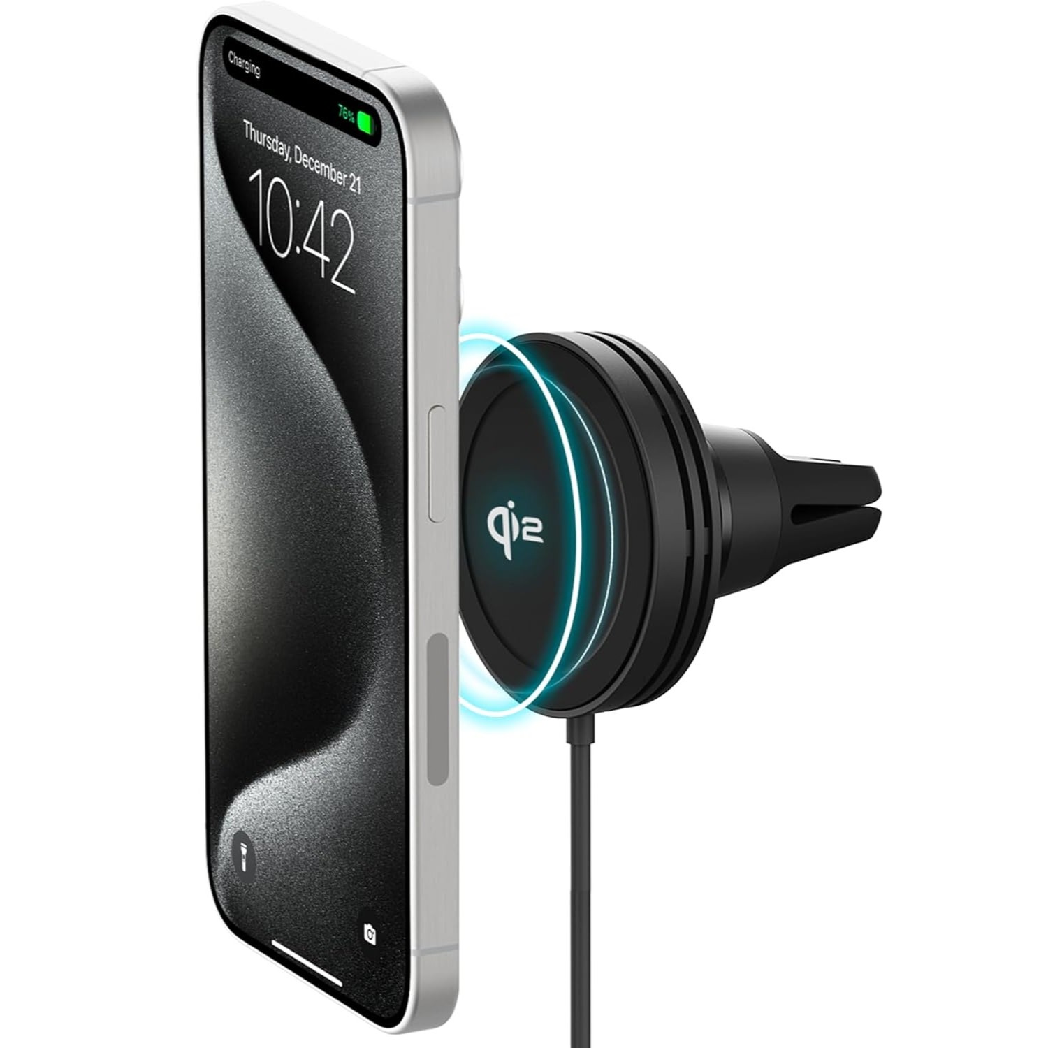 iOttie Velox Qi2 Mini Wireless Charging Car Mount