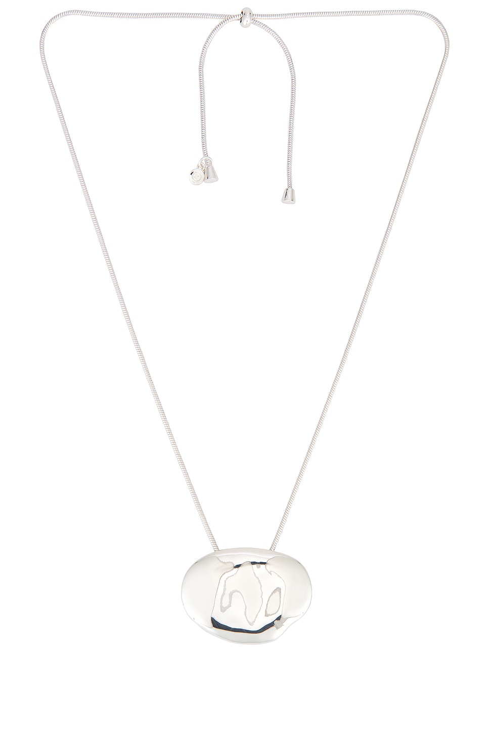 Molten Metal Pendant Necklace