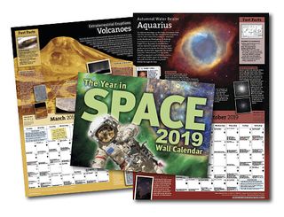 2019 Year in Space Calendar
