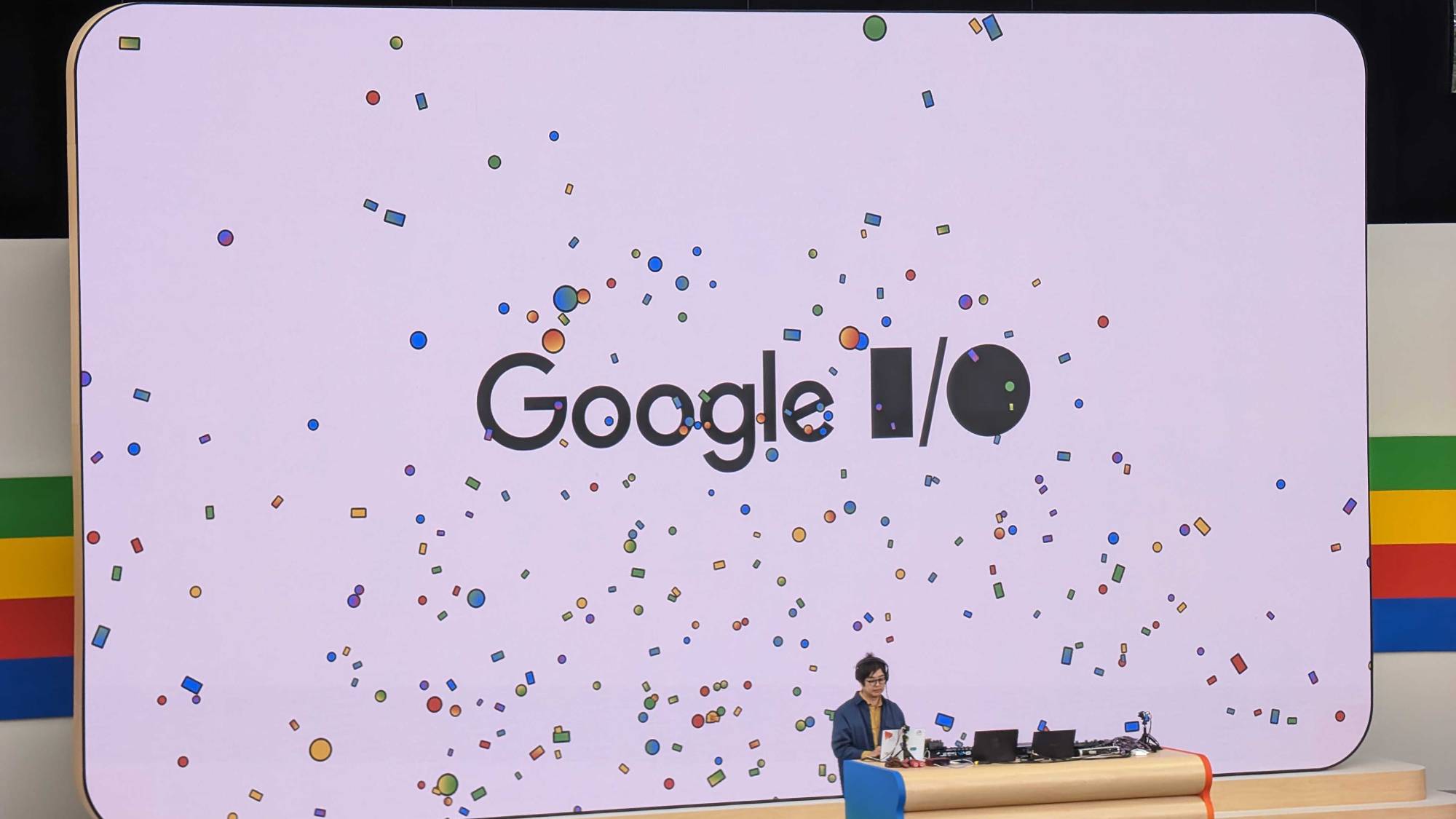 Google I/O 2024 stage
