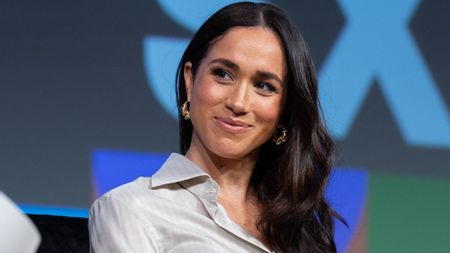 Meghan, Duchess of Sussex, attends the "Keynote: Breaking Barriers, Shaping Narratives: How Women Lead On and Off the Screen," during the SXSW 2024 Conference and Festivals 