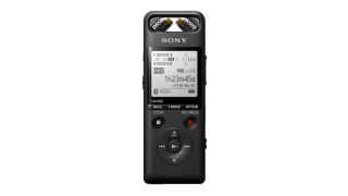 A Sony PCM-A10 handheld field recorder