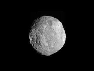 Vesta asteroid seen by Dawn spacecraft
