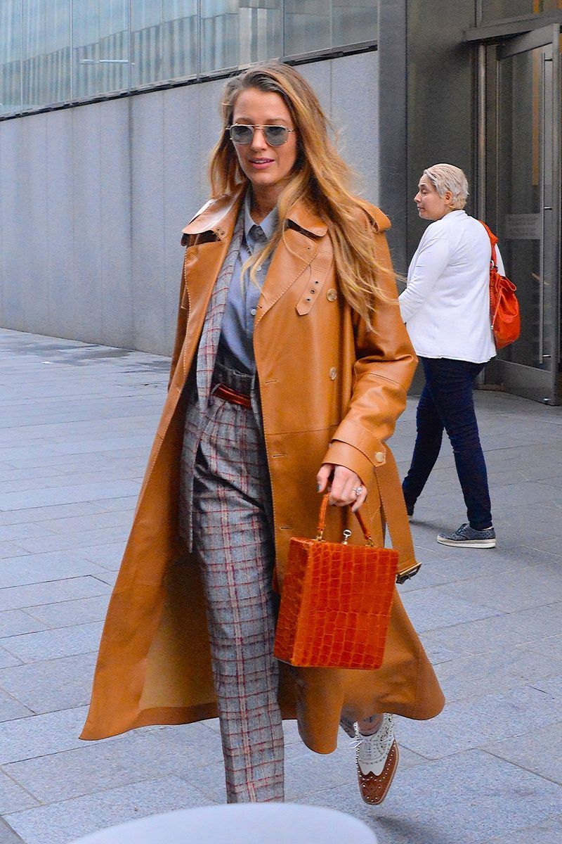 new york, ny september 11 blake lively seen out and about in manhattan on september 11, 2018 in new york city photo by robert kamaugc images
